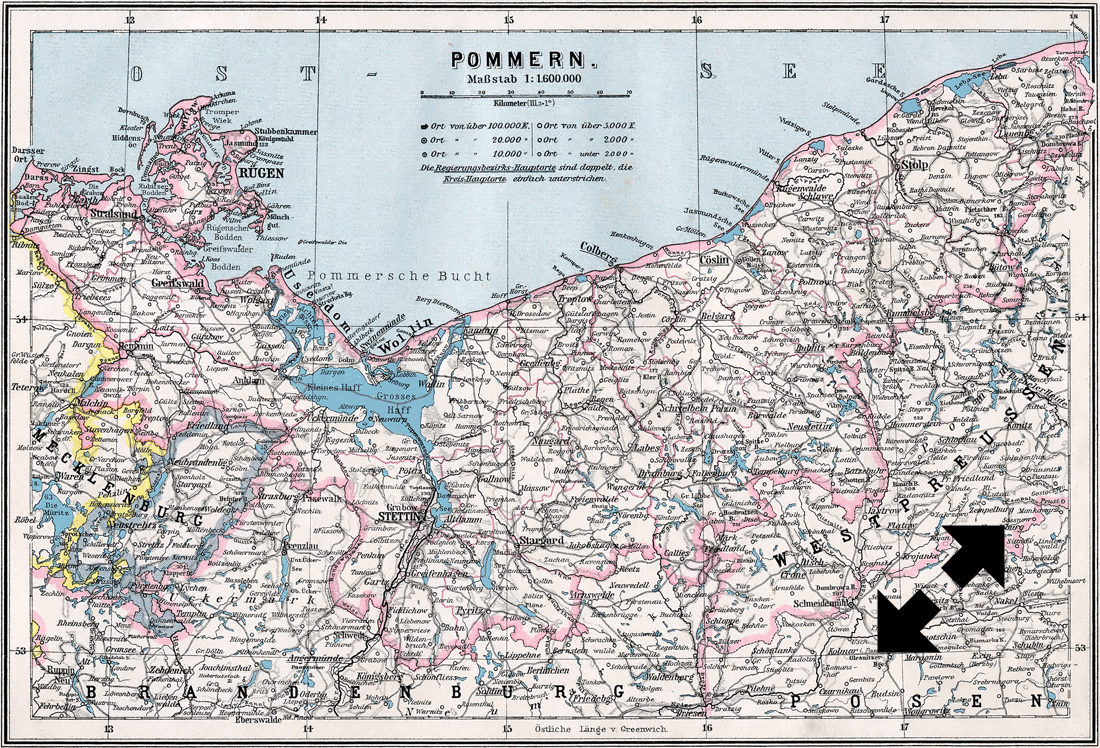 Provinz Pommern 1905